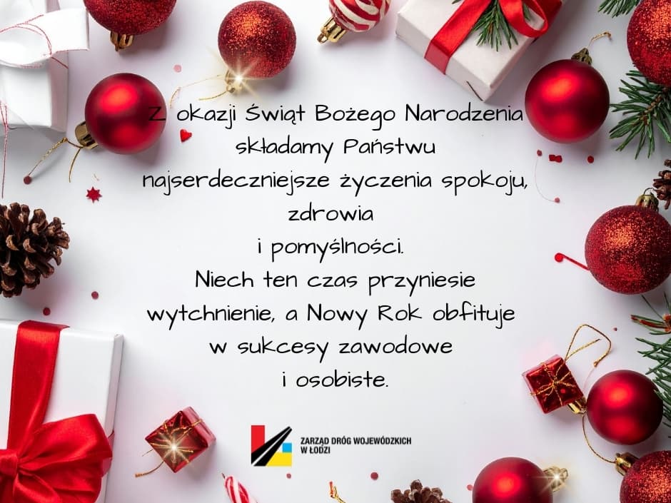 Życzenia od ZDW w Łodzi