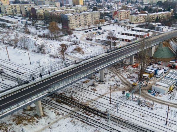 Wiadukt w Koluszkach już przejezdny