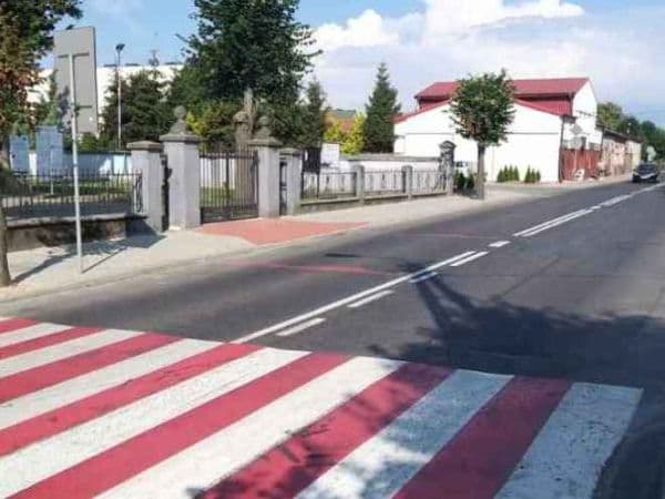 Nowy chodnik w Złoczewie