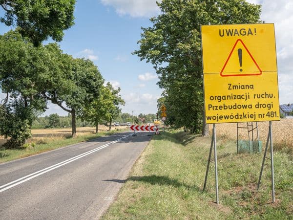 Trwa inwestycja na DW 481