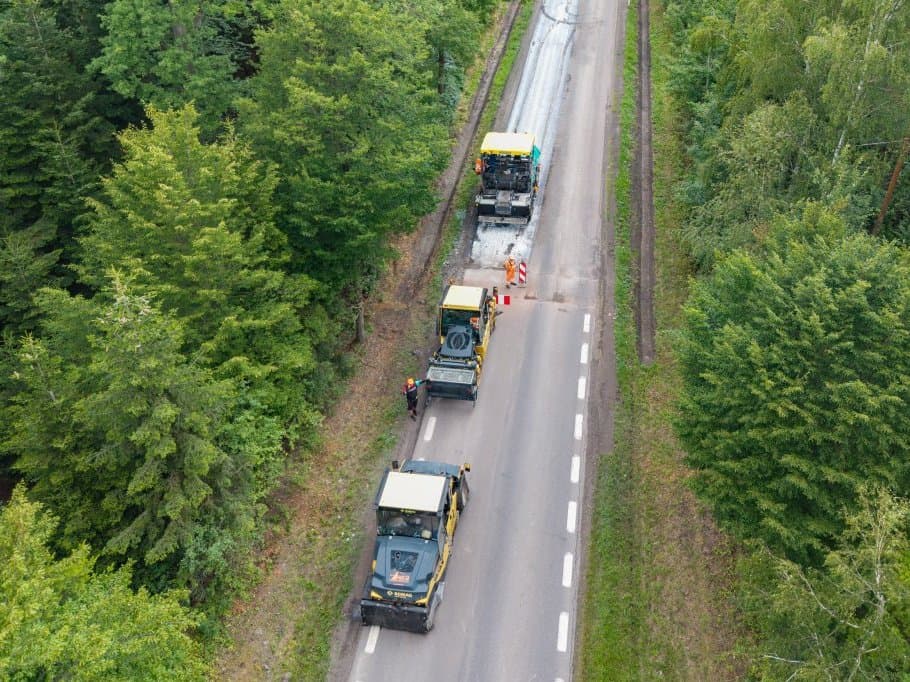 Kolejna poprawa stanu DW 716