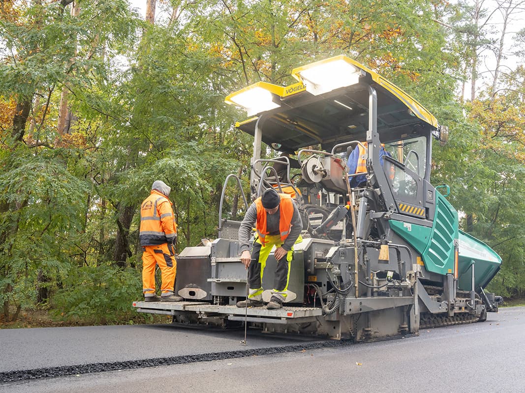 Modernizacja DW 479 pod Sieradzem