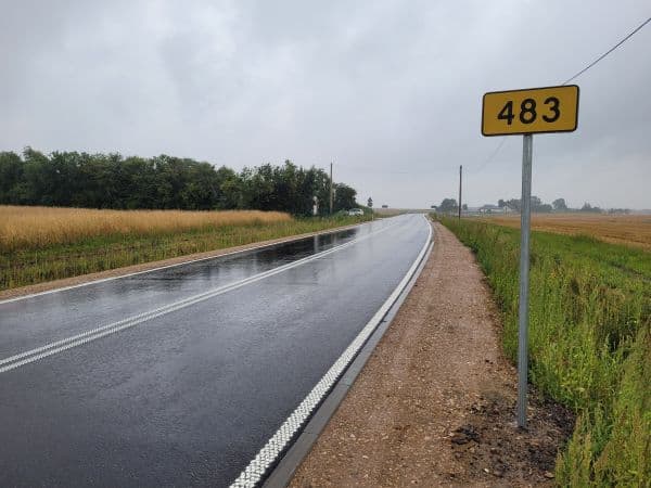 Duże zmiany na DW 483 w powiecie pajęczańskim