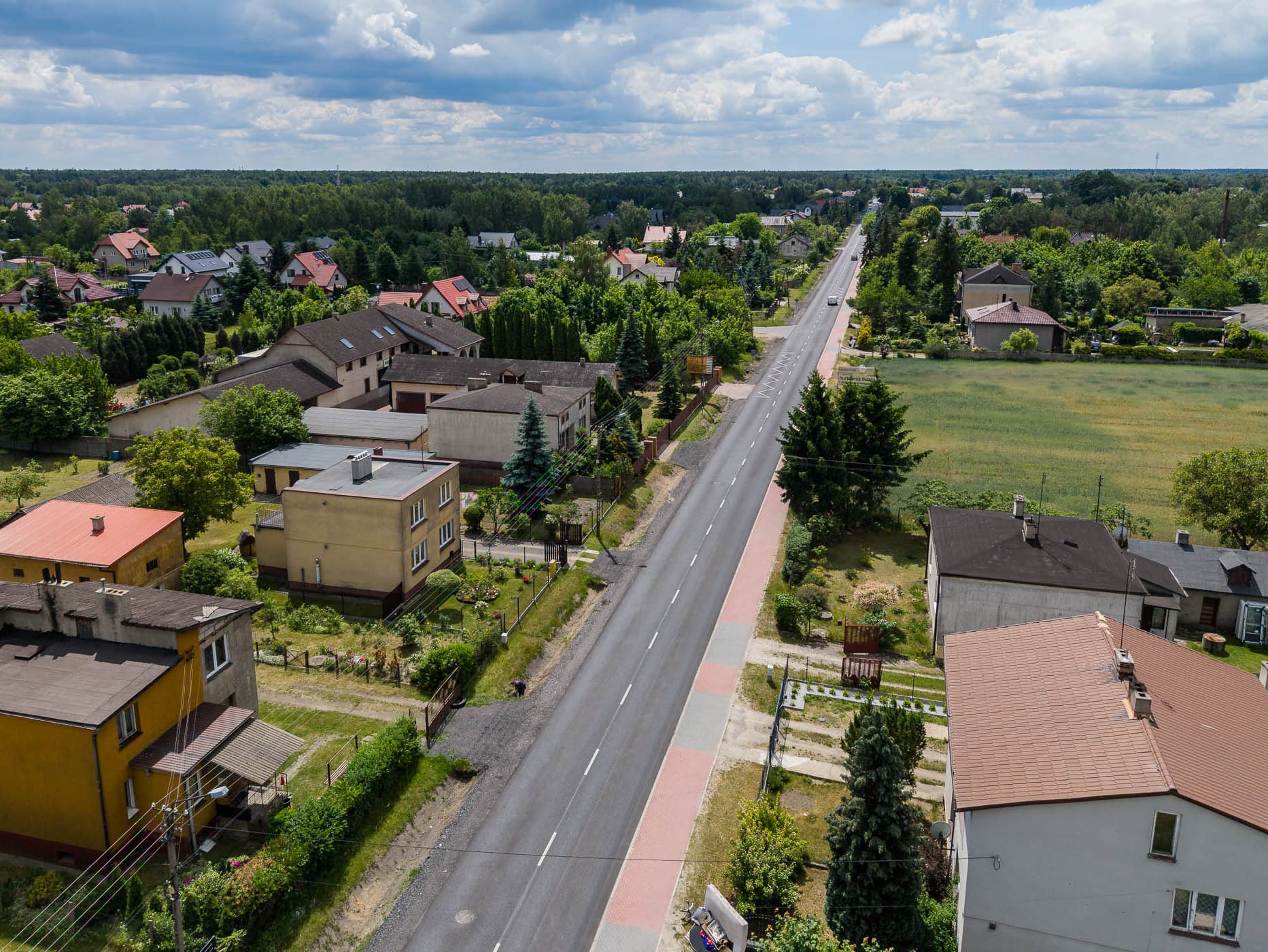 Między Koluszkami a Żakowicami także koniec robót
