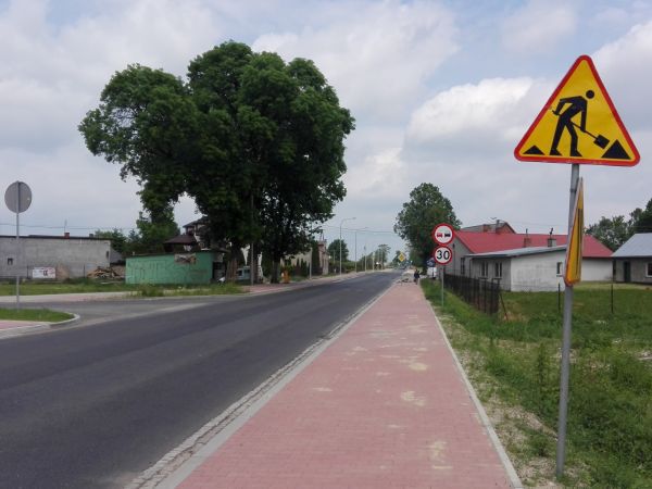 Inwestycja na DW 707 prawie gotowa