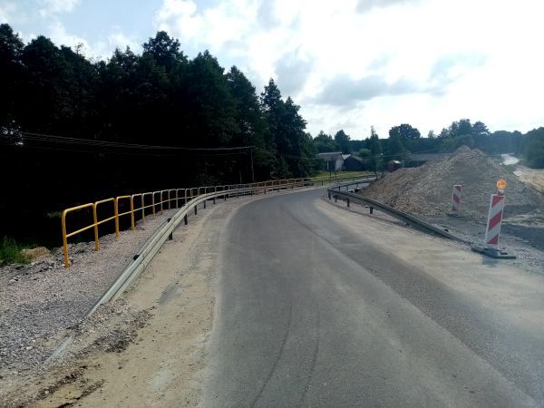 Inwestycja na drodze wojewódzkiej nr 726 w Liciążnej (powiat tomaszowski)