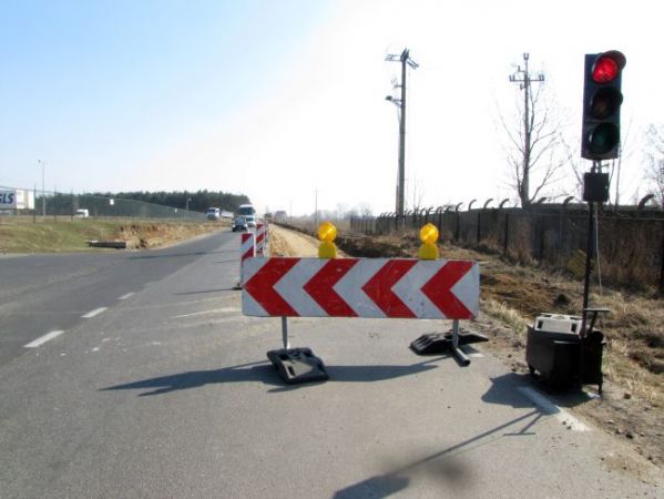 Trwają prace na drodze nr 708
