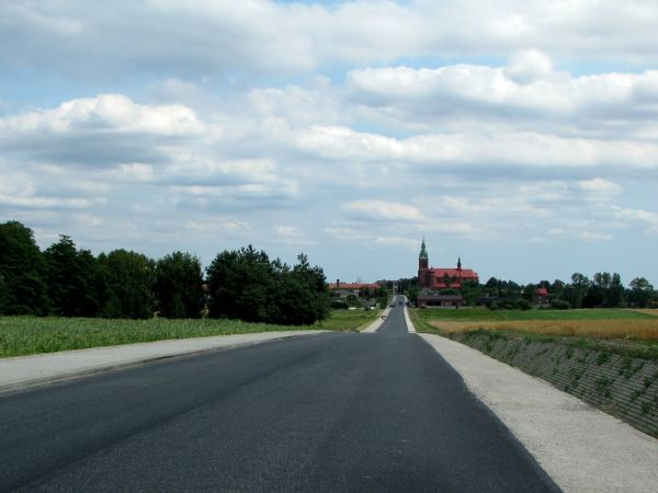 Ostatnie prace między Kurowicami a Brójcami
