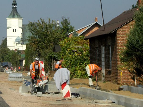 Trwają prace między Bolimowską Wsią a Skierniewicami