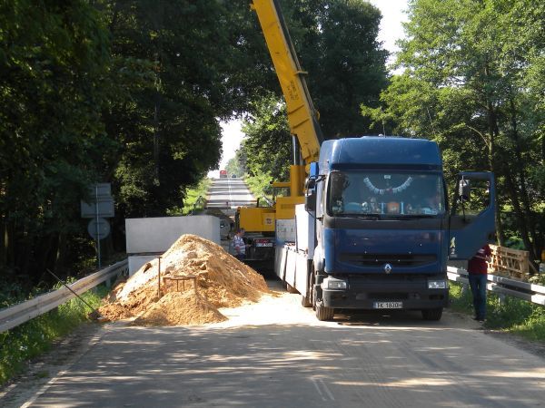 Trwają roboty w miejscowości Słupia